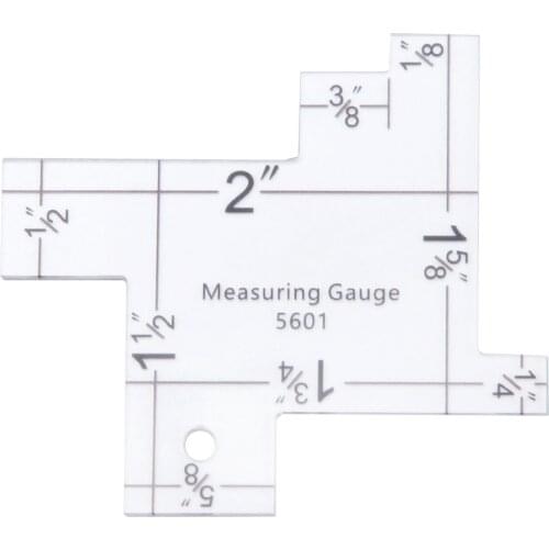 1pc patchwork thickness ruler Clothing tailor design with ruler metal patchwork special ruler patchwork