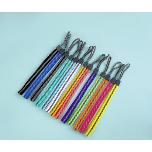 3pcs/Lot Polyester Wrist Strap Rope for Water Cup RopeMobile Phone Accessories Keychains Charms DIY Accessories Pendant Buckle