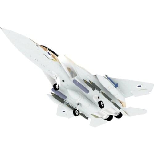 1:100 F-15 Israel Coated Hawk Fighter DIY 3D Paper Card Model Building Sets Construction Toys Educational Toys Military Model