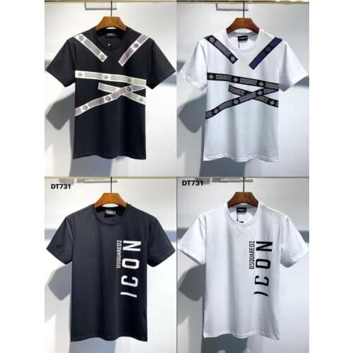 Authentic classic Italian Brand Men Women T-shirts Street Print Casual Clothing O Neck Short Sleeve Graphic