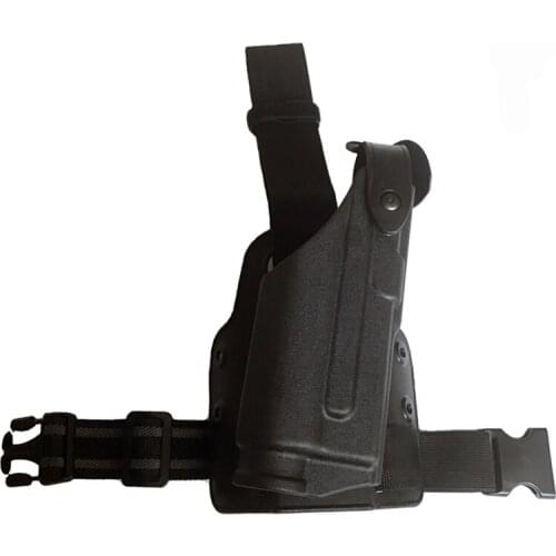 Right Hand Tactical Gun Holster Gun Case Pouch Fit For Glock 17 19 22 23 31 32 Hunting Shooting Gun Leg Holster Light Bearing