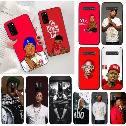 CUTEWANAN rapper yg Painted Phone Case for Samsung S20 plus Ultra S6 S7 edge S8 S9 plus S10 5G lite 2020