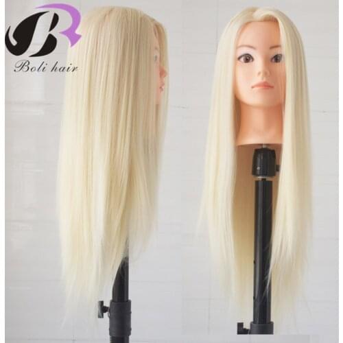 Hairdresser Mannequin Head Cosmetology Training Head Mannequin Doll For Salon Female Mannequin Head Hairstyles Practice