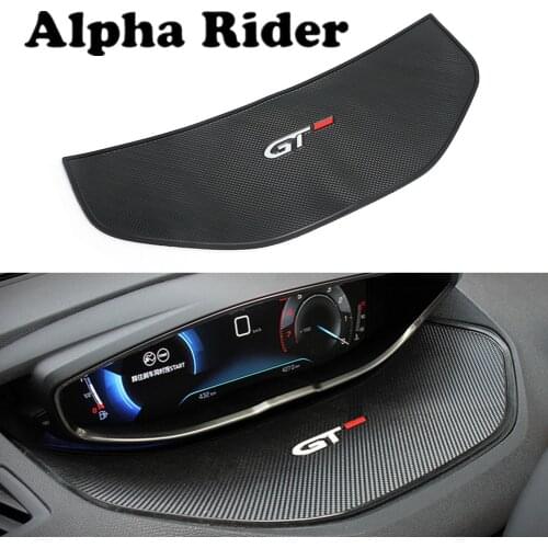 Car Accessories Display Dashboard Meter Mats Anti-Dirty Pad For Peugeot 3008GT 3008 GT 2016 2017 2018 / 5008 GT 5008GT 2017