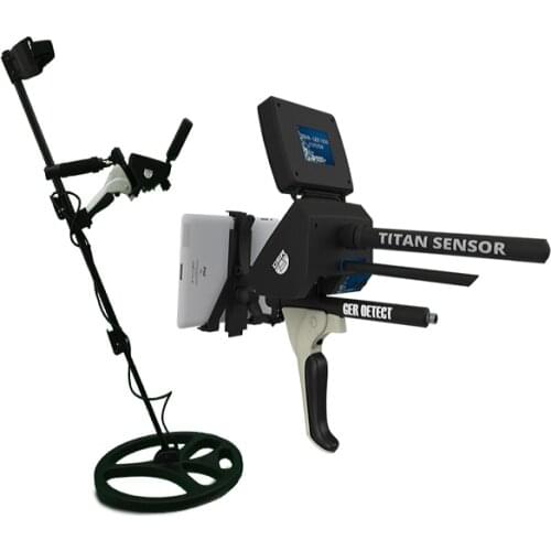 GER Detect Titan 1000 Metal Detector 3D 5 Multi Systems Deep Geolocator for Gold