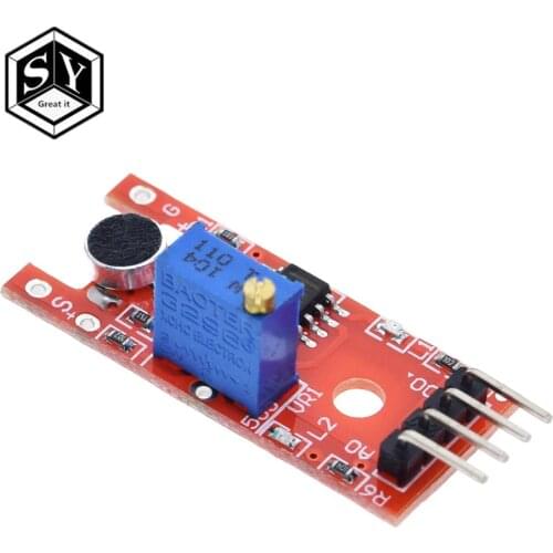 GREAT IT Microphone Voice Sound Sensor Module For Arduino Analog Digital Output Sensors KY-038 KY 038