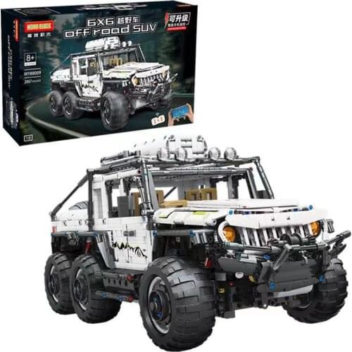 MY88009 Rc Car Mountain Buggy Model APP Remote Control Racing Series Childrens Educational Assembling Toy Building Blocks Gift