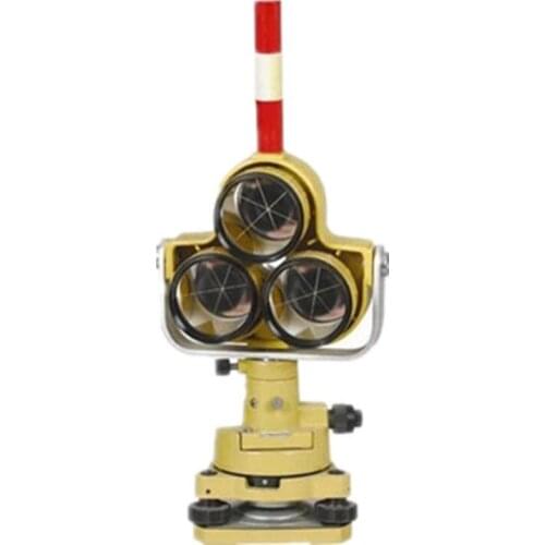 Total Station Prism Base Prism Group Triangular Prism Set (with Soft Pack)