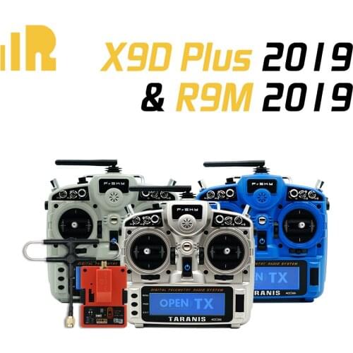 FrSky Taranis X9D Plus 2019 2.4G 24CH ACCESS ACCST D16 Transmitter w / R9M 2019 Functionfor for RC
