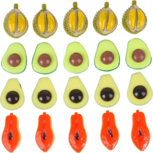 5pcs/lot Lifelike Fruit Model Artificial Fruit Simulation Fruits Vegetables Home Decor Model Dollhouse Crafts Party Supplies