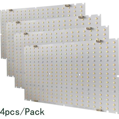 4pcs/Pack Samsung LM281B+ 3000K 5000K Red IR UV 120W*4 LED Grow Lamp Quantum PCB Board Panel for Horticulture Lighting