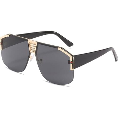 TEENYOUN 2021 Fashion Oversized Sunglasses Women Men Luxury Big Square Vintage Sun Glasses Shades UV400 Oculos gafas de sol