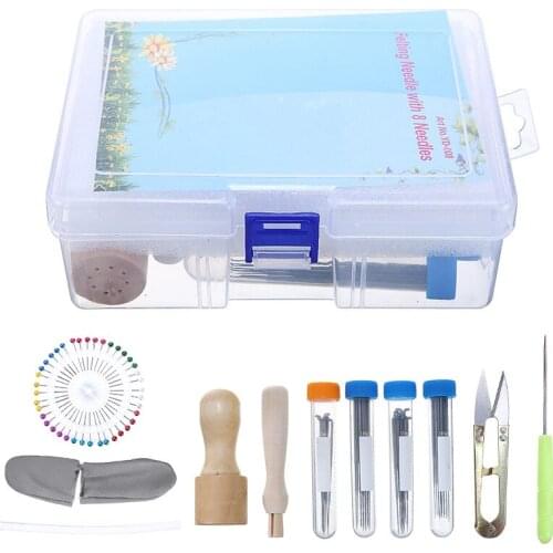 High Quality Needle Felting Starter Set Wool Felt Tools Mat DIY Making Craft Supply Can Be Used To Design Carpet Mat Jewelry