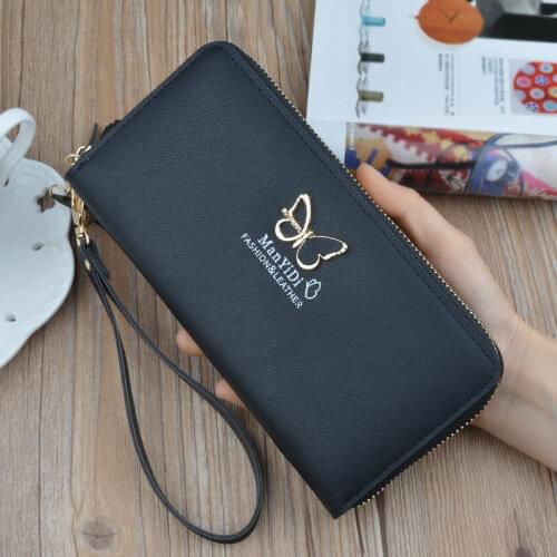 Women Long Wallets Zipper Purse Pocket Credit Card Holder Female Money Carteras Para Mujer Billetera Portefeuille Portfel Clutch
