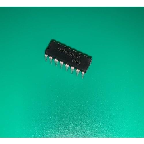 10pcs/lot HD74LS192P DIP-16 integrated circuits SYNCHRONOUS UP DOWN DECADE COUNTER DUAL CLOCK LINES