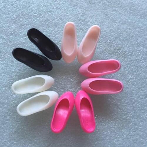 3pair Flat Shoes For licca Dolls 1/6 Flat Casual Shoes For Licca Doll Mini Shoes For Momoko 1/6 BJD Doll Accessories