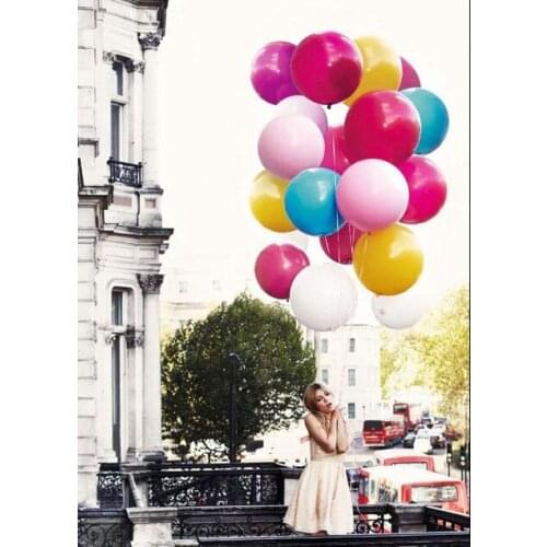 36Inch Giant Balloon Latex Balloons Birthday Wedding Decoration Inflatable Helium Balloons Happy Birthday Party Balloon Kid toy