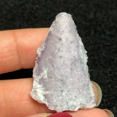 6.5gRare natural purple calcite yttrium fluorite mine symbiosis repair energy home decoration quartz gem collection ornaments
