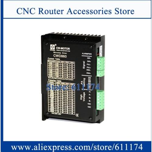 CWD860H CWD860 Digital stepping driver 7.2A 32bit DSP 2-PHASE stepper motor driver For NEMA34 Stepper motor