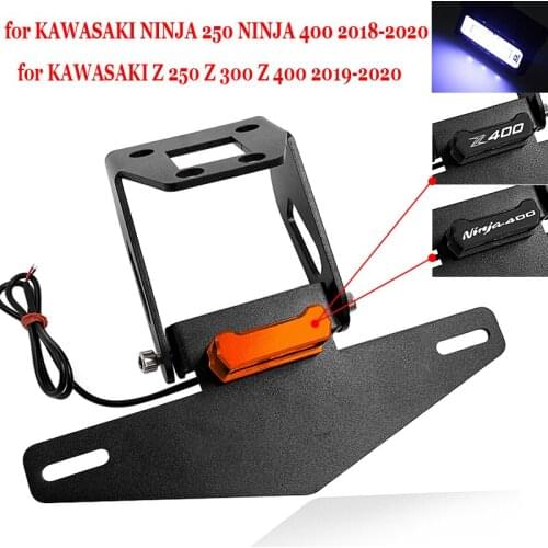 For KAWASAKI 2018-2020 Ninja 250/400 Z 250/300/400 Motorcycle Tail Tidy Fender Eliminator Registration License Plate Holder Z400