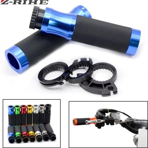 For Suzuki GSX-R GSXR 600 750 1000 CNC Aluminum 7/8"22mm Universal racing Motorcycle Handle Handlebar Moto Hand Bar Grip