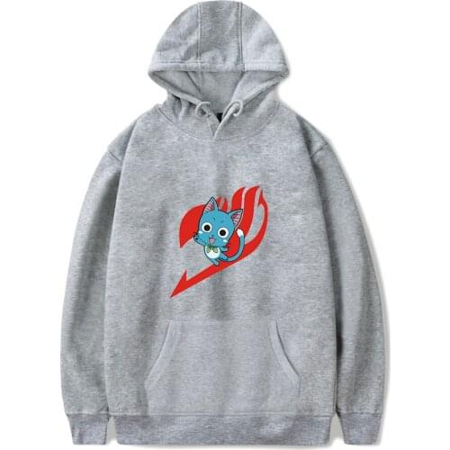 Fairy Tail Sweatshirts Hoodies Long Sleeve Harajuku Sweatshirts Casual Warm Pullover Hip Hop Hoodie Men Women Fashion Hoodies