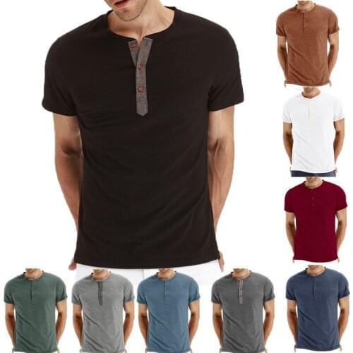 Brand Summer Fashion Mens T Shirt Casual High Quality Short Sleeve T Shirt Mens Clothing Trend Casual Slim Fit Hip-Hop Top Tees