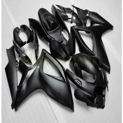 GSXR600 2006 2007 motorcycle cowl for GSX-R600750 2006 2007 K6 ABS plastic Fairing Injection mold black GSXR750 2006 2007
