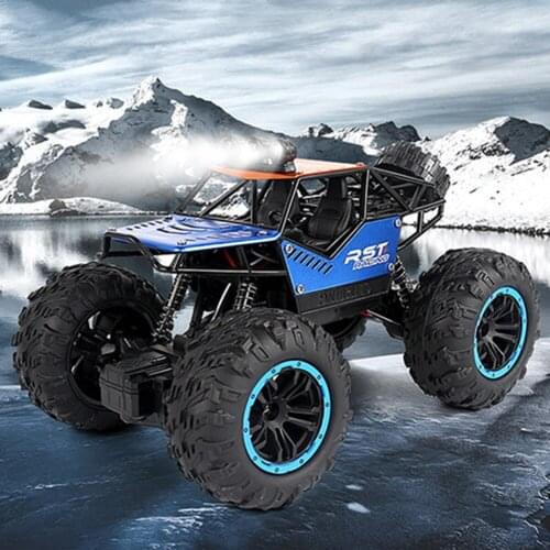 Mini Four-Way Drive Car Model 2.4G Radio Remote Control Dirt Bike Racing Rock Climbing Toy Gifts for Children