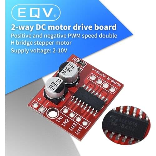 DC Motor Drive Module Reversing PWM Speed Dual H Bridge Stepper Motor Mini Victory L298N