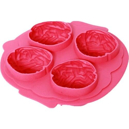 Brain Shape Ice Freeze Cube Tray Maker Mold ice cream mold cooking tools Cookie Cutter Party Drink Kitchen Bar Kits Accessories