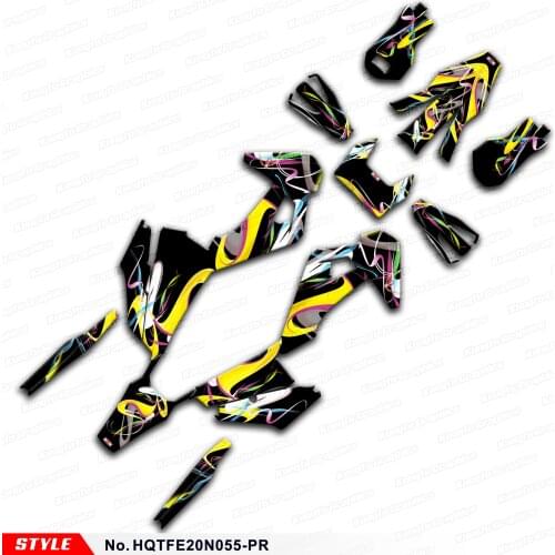 AFTERMARKET Enduro Sticker for TE 150i 250i 300i FE250 FE350 FE450 FE501 FE 250 350 450 501 20 to 22, Style No. HQTFE20N055-PR