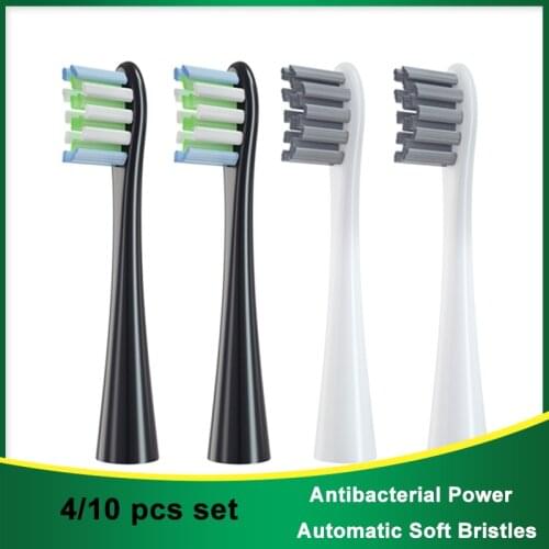 For Oclean X/ X PRO/ Z1/ F1 Brush Heads Replacement Sonic 4/10pcs/Set deep clean healthy electric toothbrush heads Soft DuPont