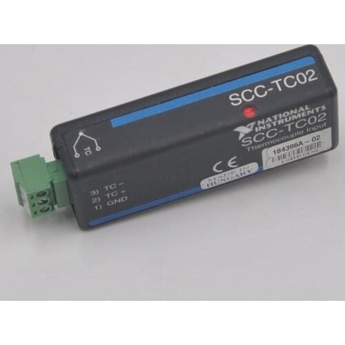 NATIONAL INSTRUMENTS SCC-TC02 THERMOCOUPLE INPUT