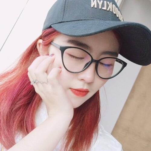 2020 Fashion Cateye Glasses Frame Vintage Women Men Prescription Cat Eye Eyeglass Frame Men Optical Computer Reading Eyeglasses