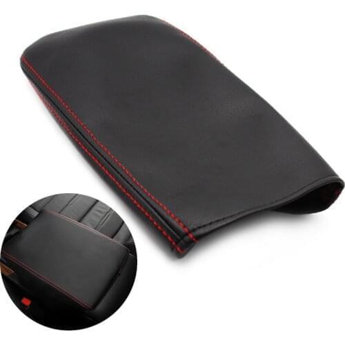 For Honda CRV 2017 2018 2019 Car Center Console Armrest Box Microfiber Leather Cover Decor