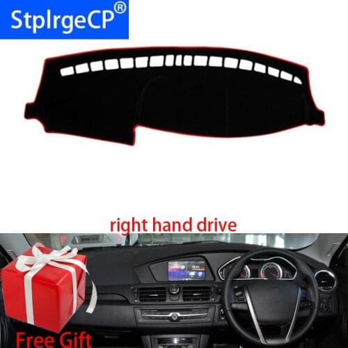 Car Dashboard Cover Mat for MG6 20102011 2012 2013 2014-2016 Right Hand Drive Dashmat Pad Dash Mat Covers Dashboard Accessories