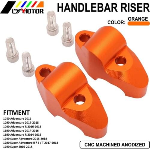 Motorcycle Handlebar Risers Handle Bar For KTM Super Adventure Duke 1050 1090 1090R 1090L 1190 1190R 1290 1290R 1290S 1290 T GT
