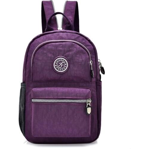 Women Backpacks For Teenage Girs Daily Causal School Bag Light travel shoulder bags student school Satchel Tote Solid bag Laptop