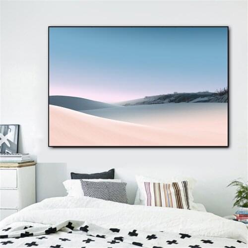 Nordic Light Luxury Home Art Wall Decoration Landscape Painting Poster Picture Print Wall Painting Living Room Decoration Print