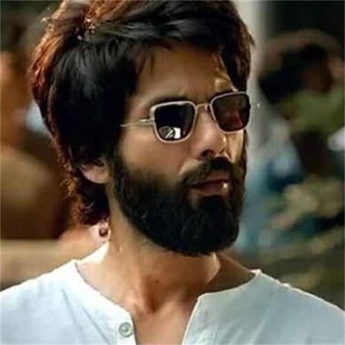 Mens Celebrity Square Sunglasses Men Classic Vintage Luxury Small Glasses Metal Frame Black Sunglasses Male Cool Shades Glasses