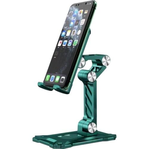 Alloy Mobile Phone Holders Foldable Desk Mobile Phone Holder Stand For Phone iPad Lazy Table Stands Alloy Folding Tablet Stand