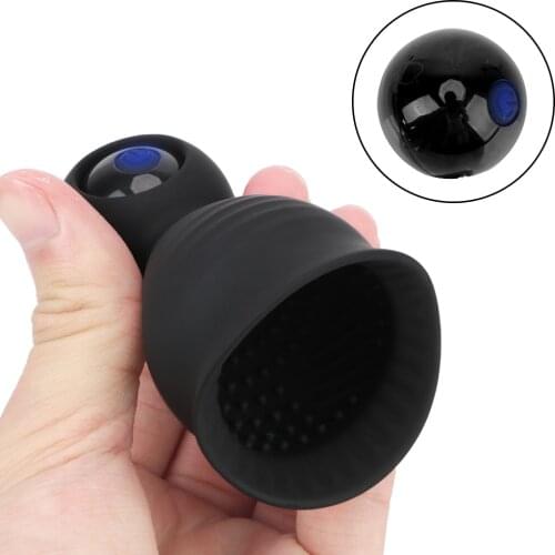 9 Modes Cock Trainer Ring Cockring Glans Vibrator Penis Massager Delayed Ejaculation Male Masturbation Sex Toys for Men