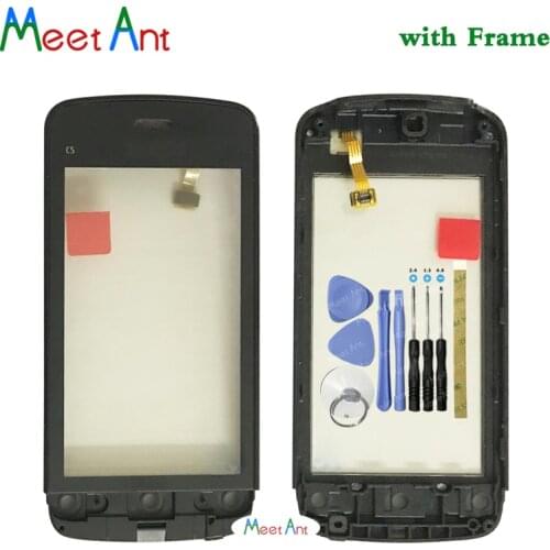 High Quality 3.0" For Nokia C5 03 C5-03 Touch Screen Digitizer Sensor Outer Glass Lens Panel Black