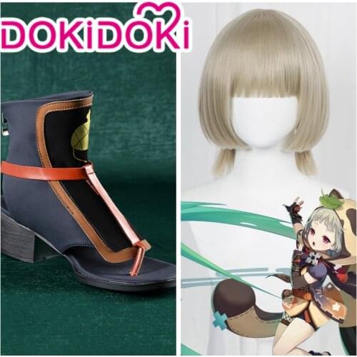 DokiDoki Game Genshin Impact Cosplay Halloween Sayu Cosplay Wig Genshin Impact Sayu Cosplay Wig