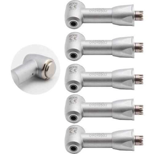 5pcs Dental Low Speed Handpiece E Type Contra Angle Head Push Rotor and Drive BODE 122CU