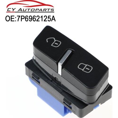 7P6962125A New Driver Side Door Central Locking Switch Button For VW Touareg 2011-2018
