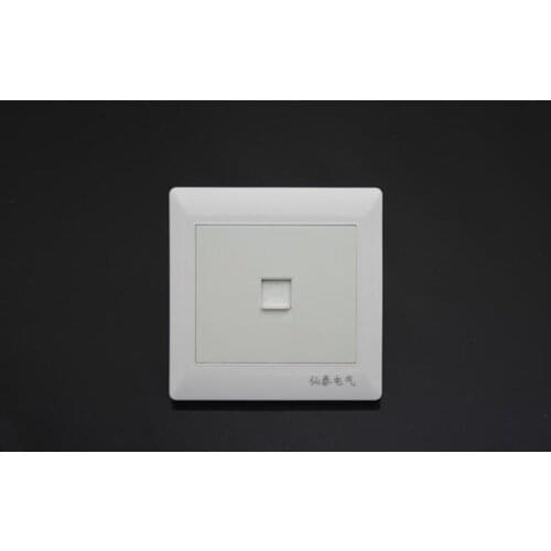 86 type 86*86MM concealed installation electrical Sockets Ethernet telephone TV cable wire outlet wall faceplate output