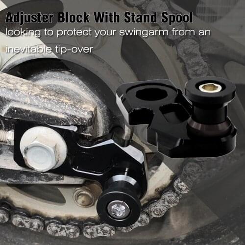 Motorcycle Accessories Modified Parts Chain Adjuster Block With Stand Spool for HONDA CBR650F CB650F/R 14-19 Motorbike Parts