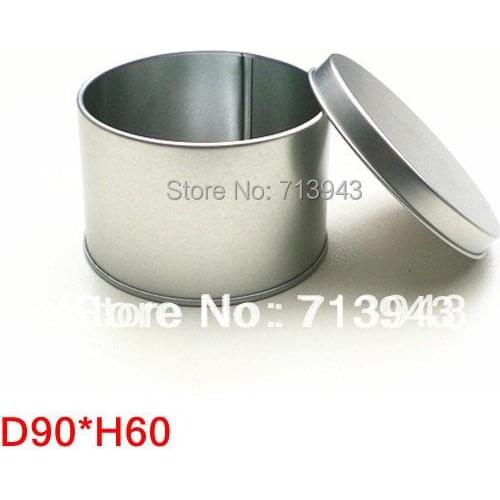 Dia.90x60H mm round plain tin box/ tea tin box/tea packing/for 50g packing/watch box